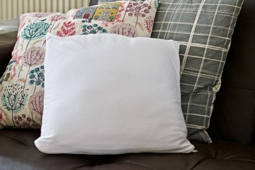 White small pillow mockup