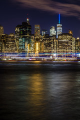 Obraz premium Manhattan from Brooklyn Bridge Park 2