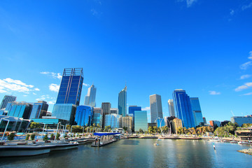 Fototapeta na wymiar The city of Perth, Australia