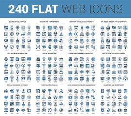Flat Web Icons