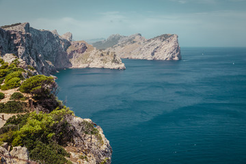 Fototapeta premium Formentor the coast of mallorca balearic islands