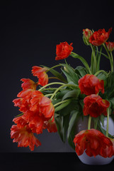 Tulpenstrauß in der Vase