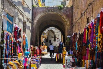 Essaouira City Landscape (Morocco) - obrazy, fototapety, plakaty