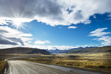 アイスランドの未舗装路