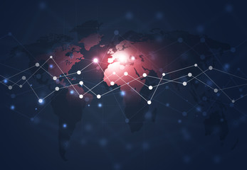 Abstract Technology Background