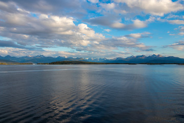 Beautiful landscape around the Romsdal Fjord(Romsdalsfjorden) in western Norway. 