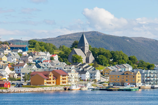 Nordlandet Church in Kristiansund, Norway. Its a parish church and it was completed in 1914. 