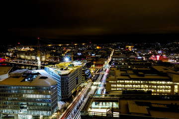 Fototapeta na wymiar Oslo by Night