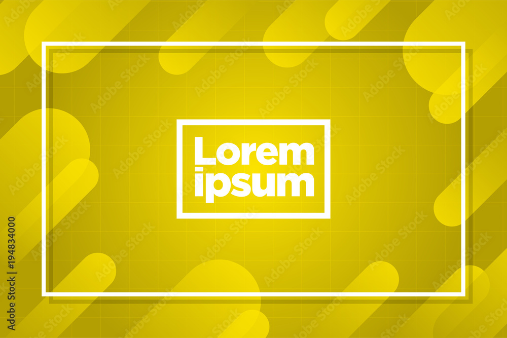 Poster cover with flat dynamic geometric design pattern. cool colorful backgrounds. applicable for banners,