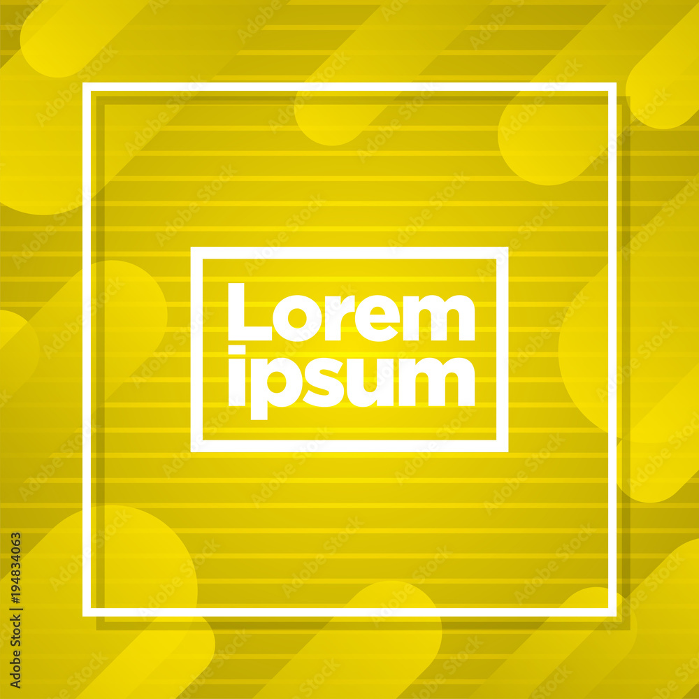 Poster cover with flat dynamic geometric design pattern. cool colorful backgrounds. applicable for banners,