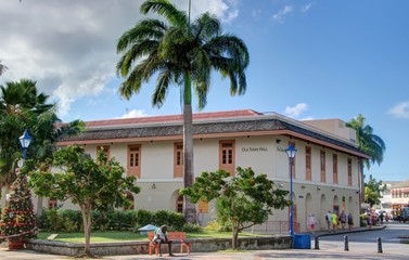 centre ville de Bridgetown, capitale de la Barbade