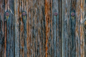 Old and rusty wood with beautiful colors