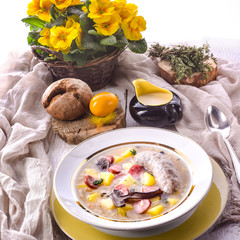 Polish easter soup