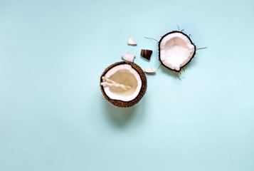 Coconut water in coconut