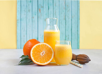 Freshly squeezed orange juice