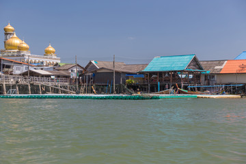 Ko Panyi (Koh Panyee) village and floating football pitch