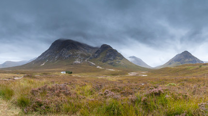 Mountains in Autumn near Glencoe, Scotland