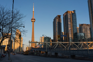 Toronto Skyline Sunset