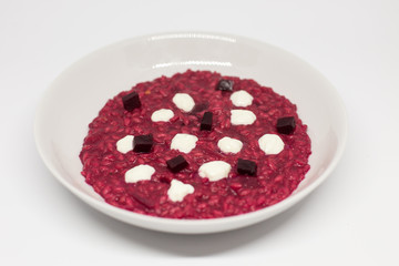 rice with beets