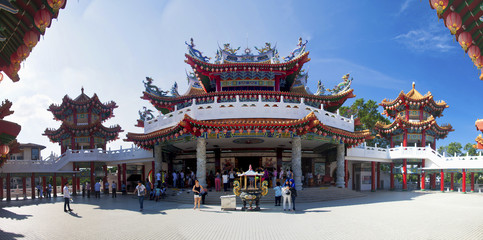 Detail vom Chinesischen Tempel Kuala Lumpur