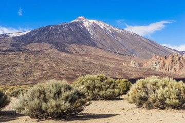 Teide National Park in Tenerife, Canary Islands, Spain.