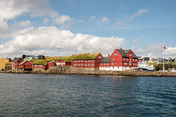 Fototapeta na wymiar Torshavn Rathaus