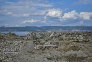 A view from the Old Town of Nessebar, Bulgaria.