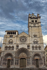 Genoa dome San lorenzo church