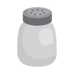 salt shaker seasoning for cooking condiment vector illustration sticker design