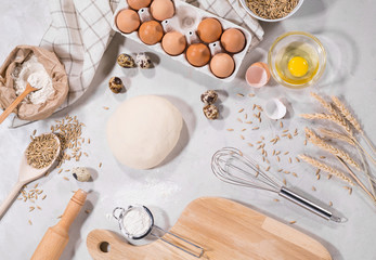 Natural ingredients for baking