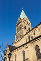Fototapeta na wymiar Die katholische Pfarrkirche St. Martinus in Westerholt (Herten), Nordrhein-Westfalen