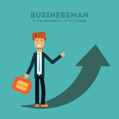 Business concept. Businessman.