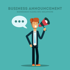 Business concept. Businessman.