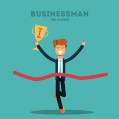 Business concept. Businessman.