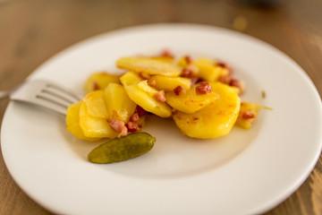 Selbstgemachte Bratkartoffeln 