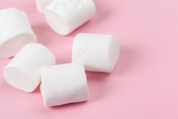 Fluffy white marshmallow