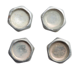 screw isolated on white