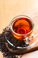 morning tea on the table