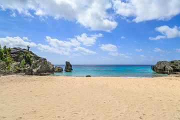 Fototapeta na wymiar A Bermudan Beach