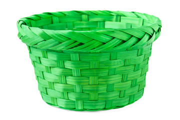 Green basket -  decoration