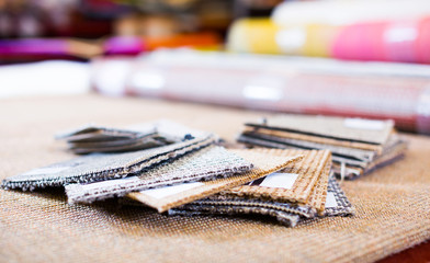 Assortment of straw samples selling