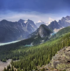 Foto op Canvas Louis Lake, Banff National Park, Canada © sunsinger