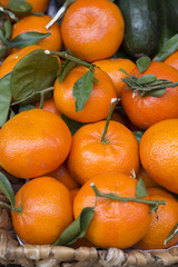 Mandarin Oranges on Market Stall, Majorca
