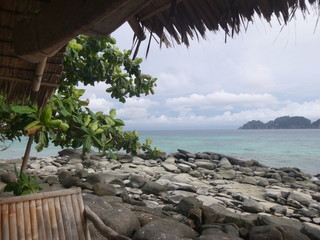 Panorama von Ko Phi Phi, Thailand