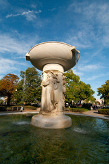 Dupont Circle Fountain in DC.