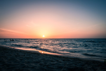 Sunset in Varadero Cuba