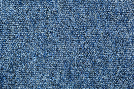 Texture of blue fabric. Background.