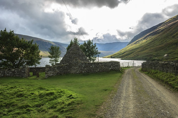 Loch Lee, Glen Esk, Angus, Scotland, United Kingdom. August 2017