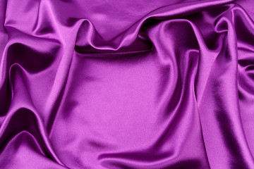 Purple silk fabric texture