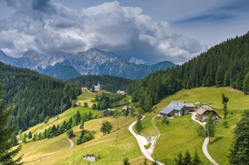 Solcava Panoramic Road in Summer © zkbld